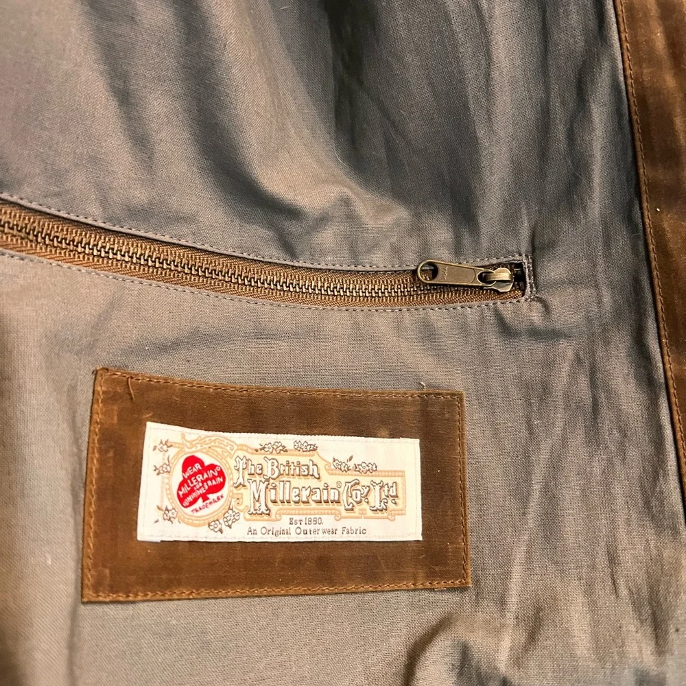 LL Bean Men's Double L Waxed-Cotton Upland Coat XL - Picture 2 of 10